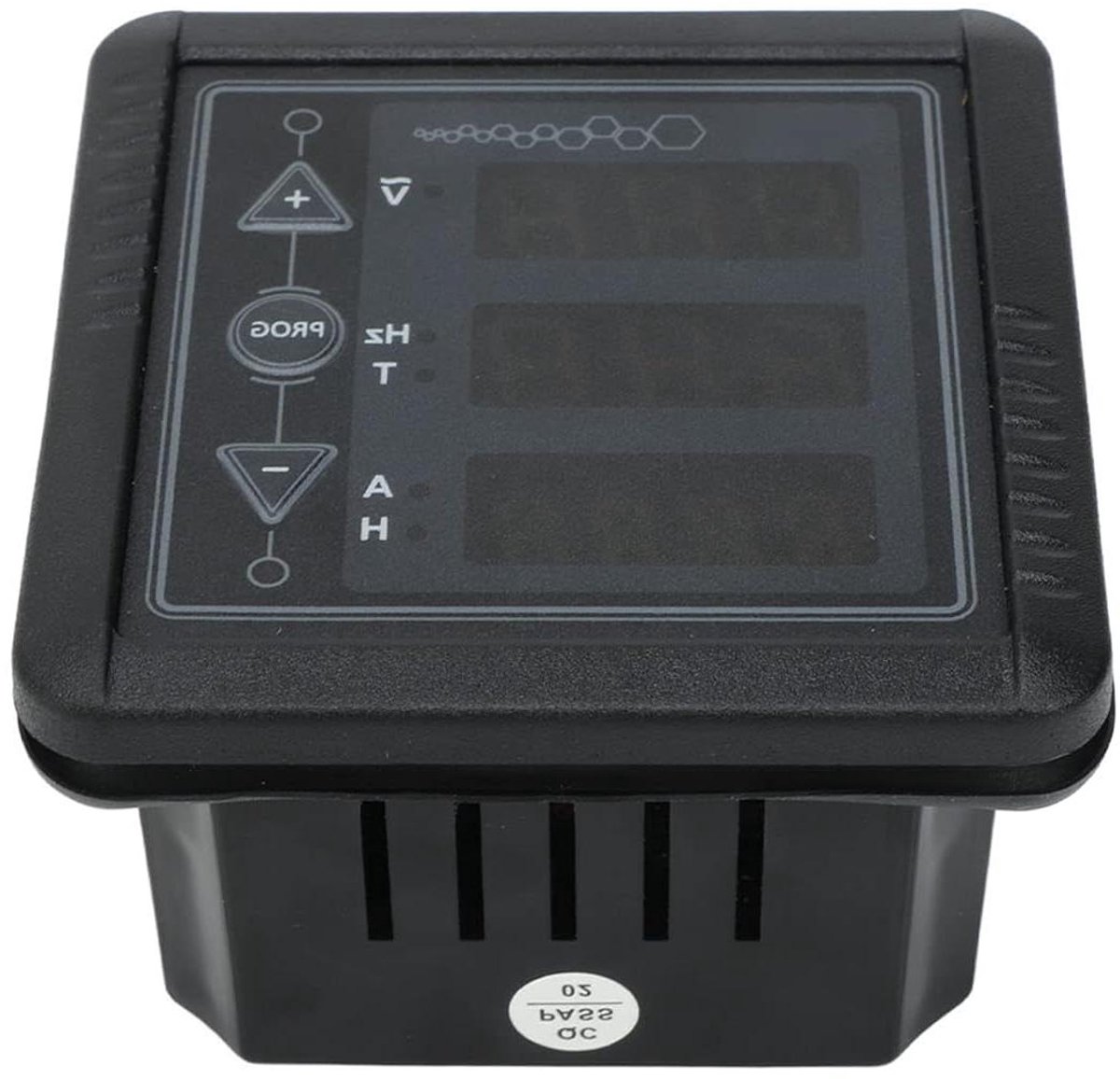 Digitale Stroommeter - Ampèremeter Wisselspanning - Energie Meten - Multifunctioneel Display - 85-265V - Zwart