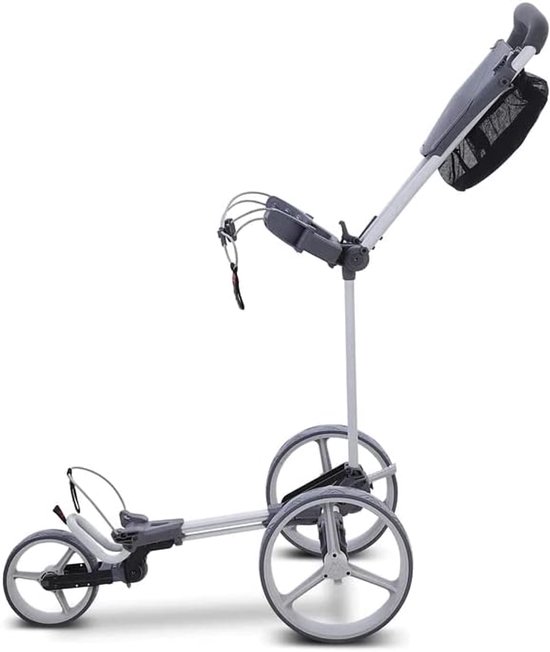 Golf Trolley - Golftrolley 3-Wiel - Golfen Ondersteunen - Ultra Plat Opvouwbaar - 71 x 59 x 21 cm - Grijs van GOLF — afbeelding 5