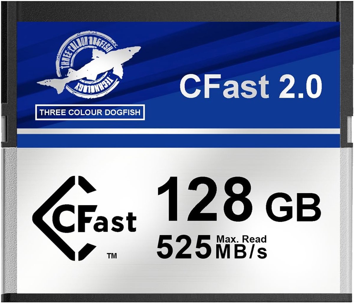 CFast 2.0 geheugenkaart 128GB - 4K RAW ondersteuning - Leessnelheid tot 525MB/s - Ideaal voor professionele videomakers - ShopVlot
