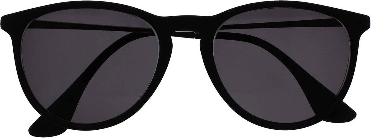 Jet Groot Zwart Rubber Beklede Zilver Armen Mannen Vrouwen Zon Lezers Leesbril UV400 S96-1 +1,50