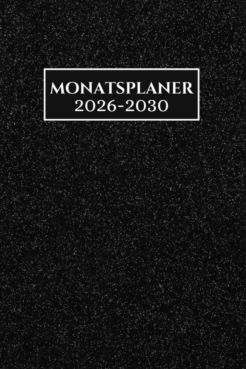 SnelShoppen - Monatsplaner 2026-2030, 5 Jaar Kalender, 60 Maanden, Januari 2026 tot December 2030, Duits, 2 Pagina's per Maand, 165 Pagina's, A5 Forma