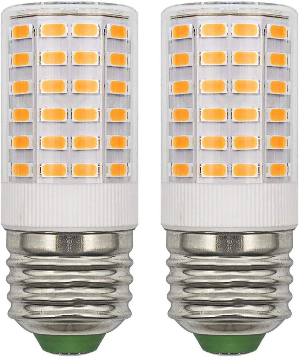 E27 12V AC/DC 24V DC Laagspanning Compact 5W Warm wit 3000K vervangt tot 50W 60W E27 Edison Halogeen lamp (niet hoogspanning 230V), E27 Candelabra bollen niet dimbaar, Pack van 2