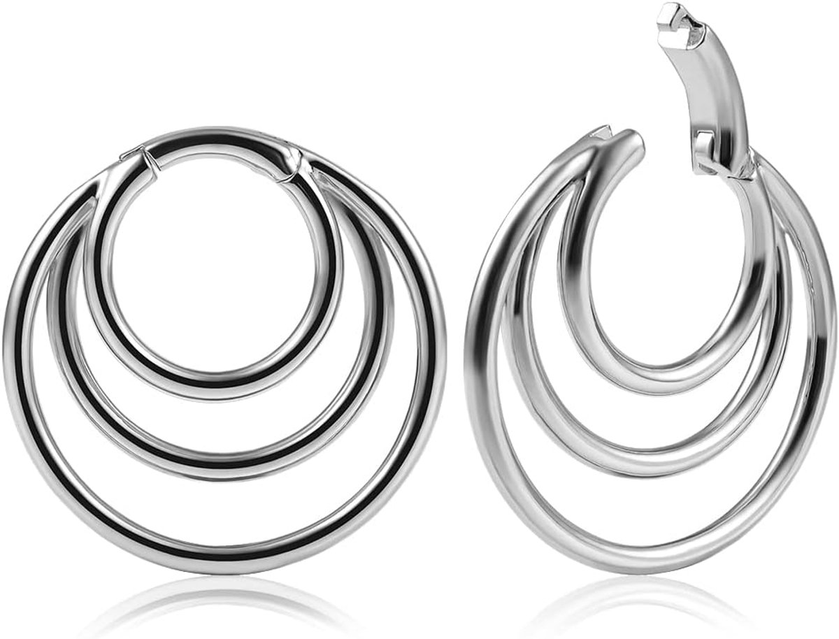 Oor Gewichten Flesh Tunnel Weights Hangers Ringen voor Mannen Vrouwen