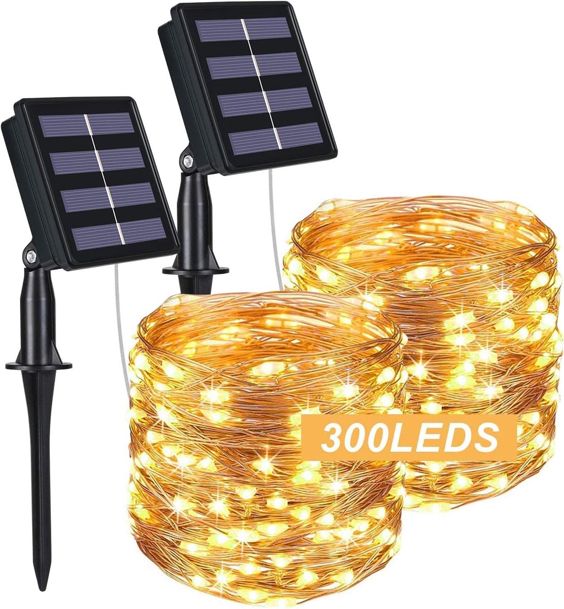 Solar Fairy Lights 32 m - 300 LED - Waterproof - Sfeervolle verlichting voor tuin - ShopVlot