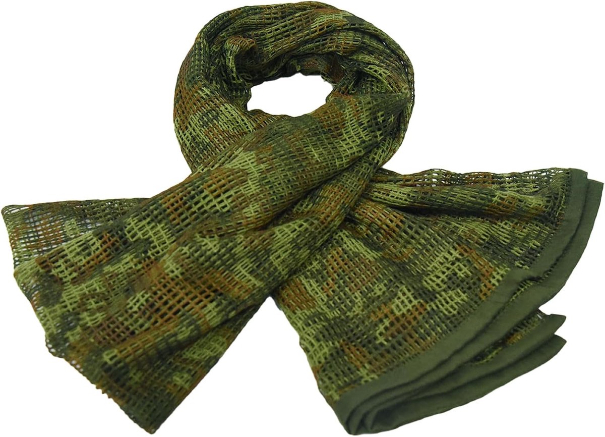 Tactische Militaire Hals Sjaals Woodland Camo Sniper Sluier Woestijn