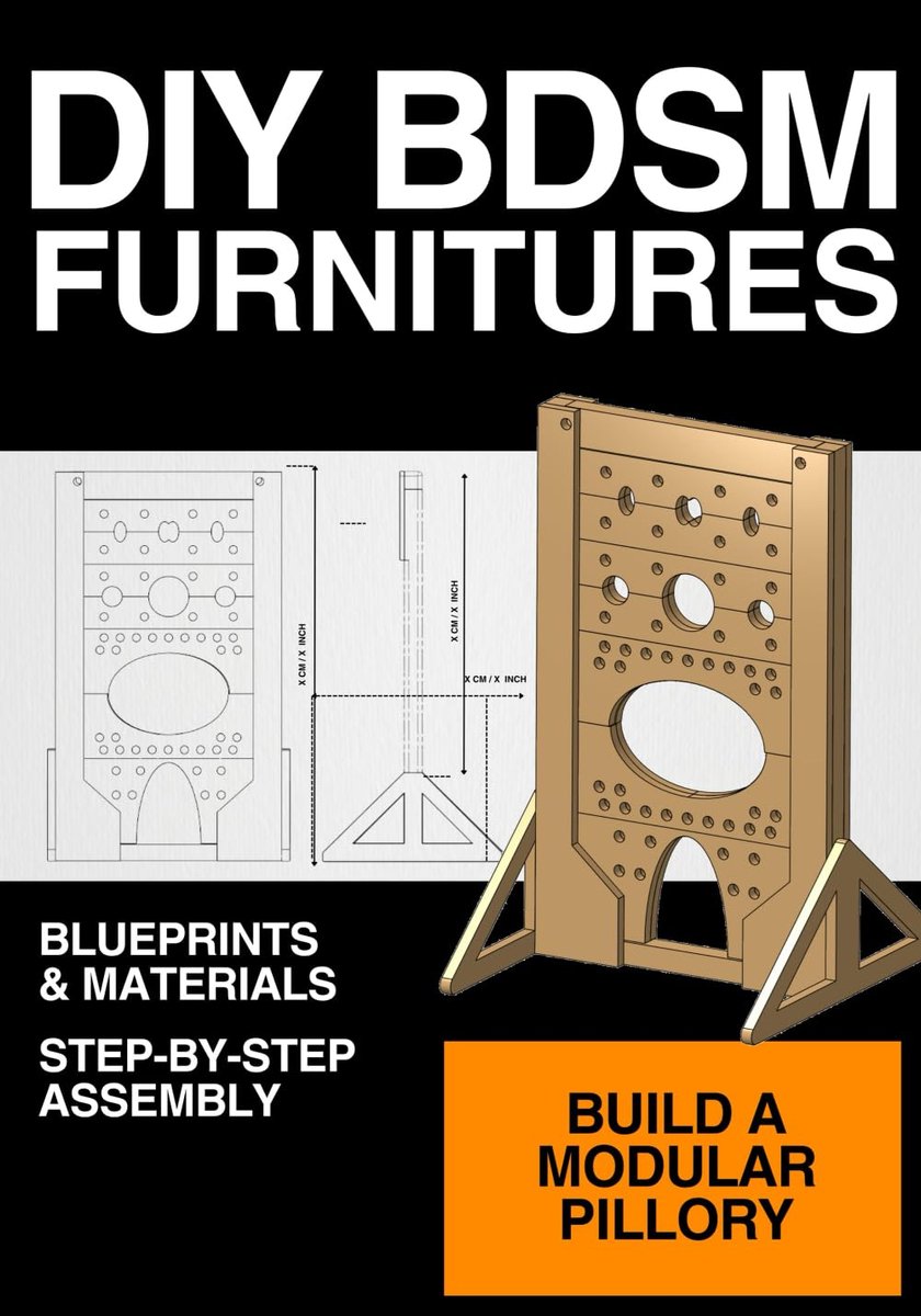 DIY BDSM Meubilair Plan - Verstelbare Pijlpunten - Stapsgewijze Handleiding - Bouw Jouw Eigen Bondage Stocks - ShopVlot