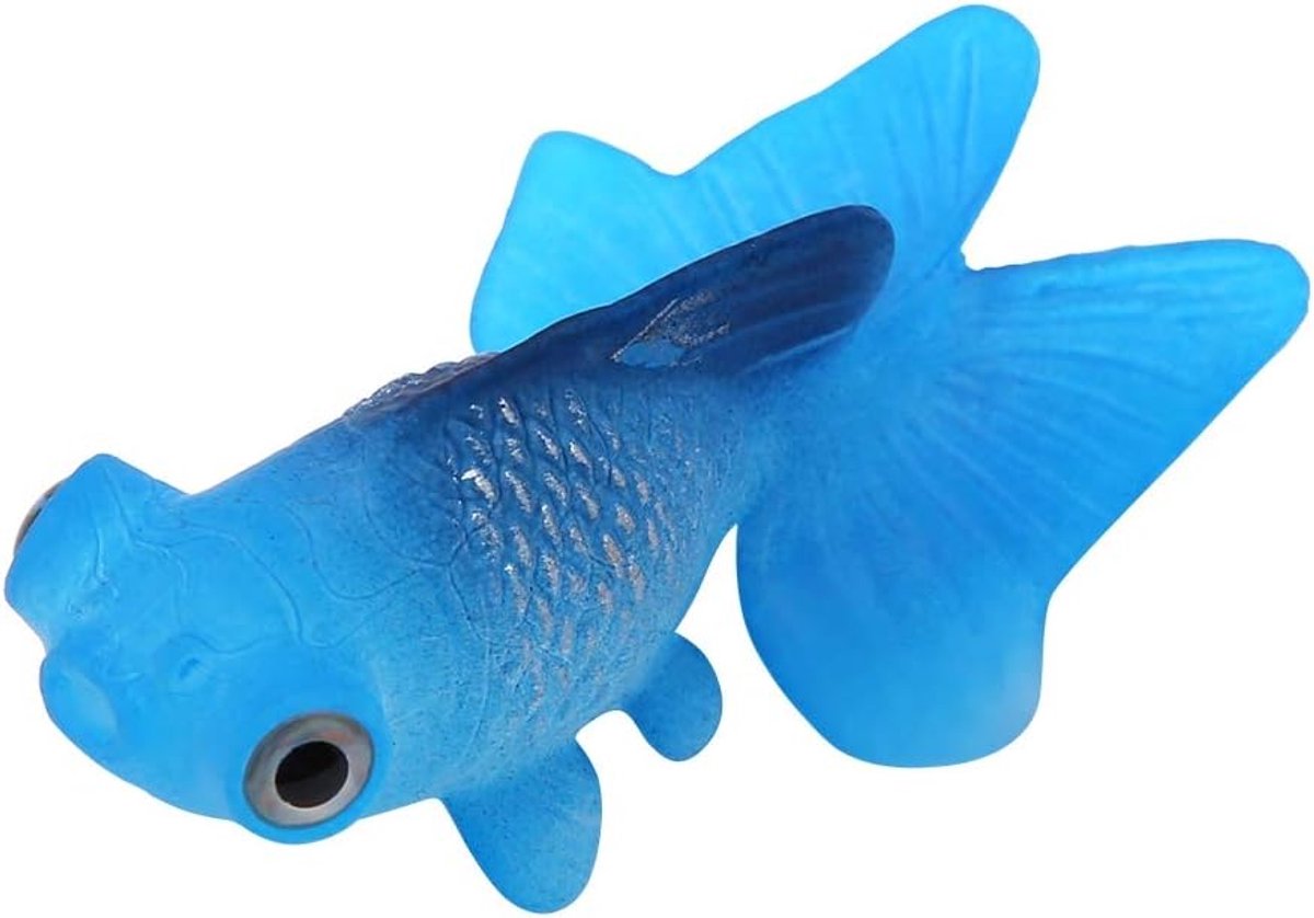 Siliconen Aquariumvissen Kom - Levensechte Betta Vis Decoratie