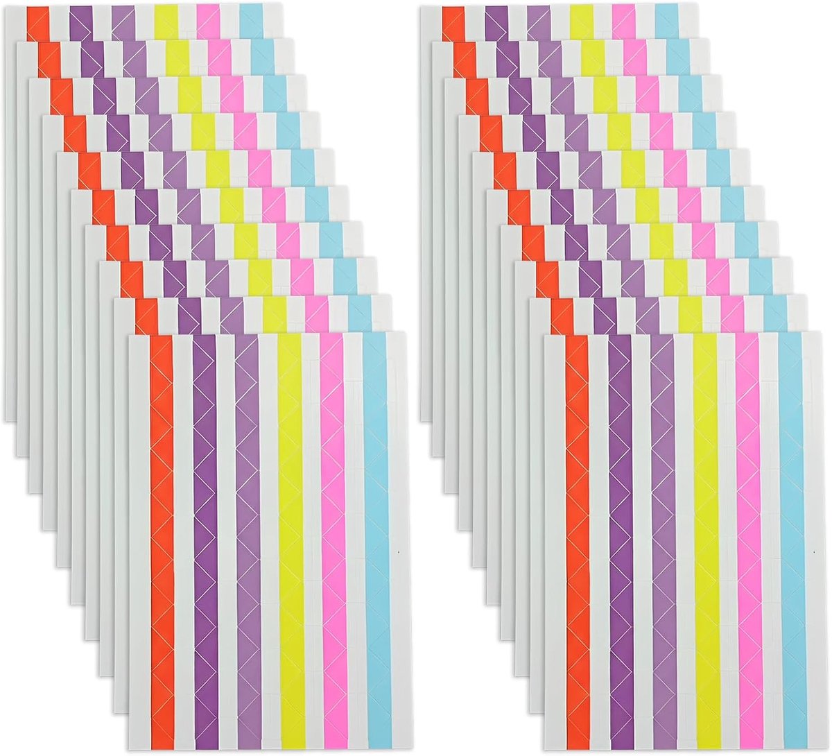 2040 stuks fotohoeken, zelfklevend, fotohoeken, stickers voor foto's