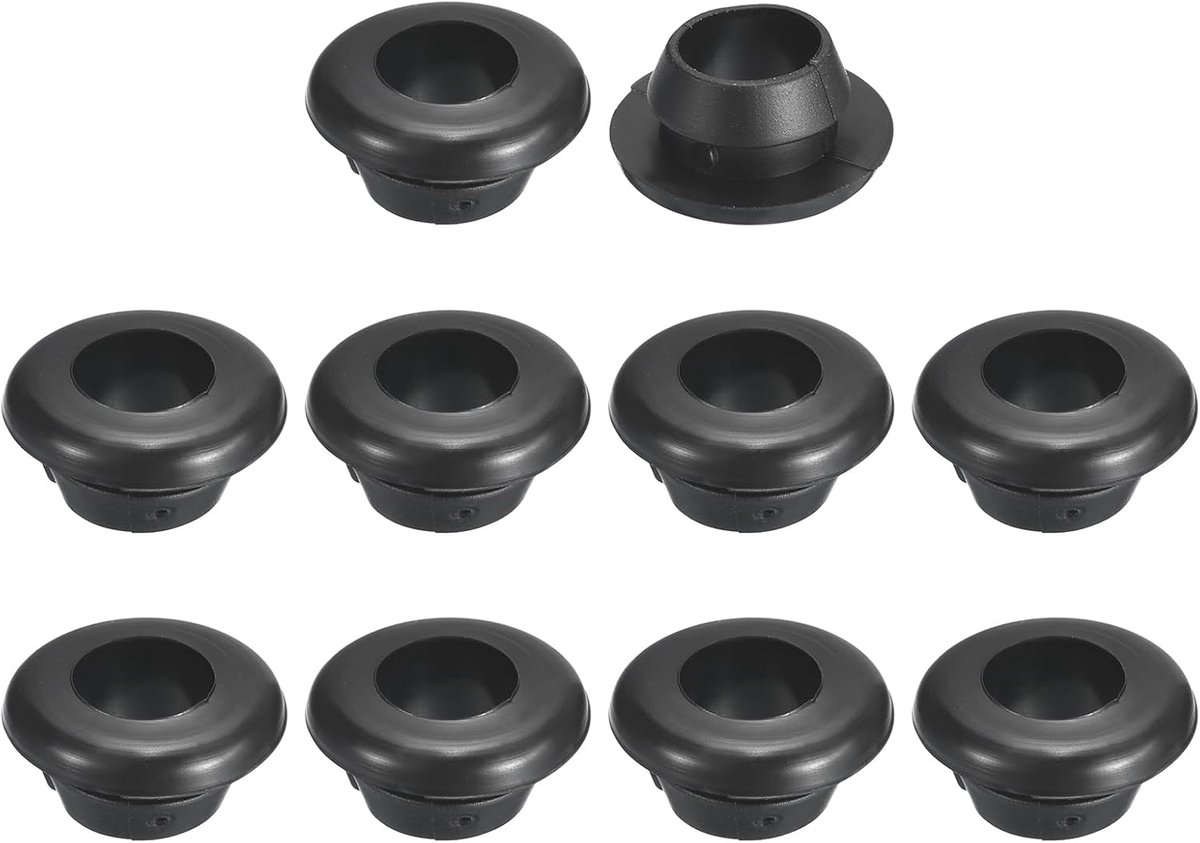 30 stuks rubberen afdichtingen, 8 mm, Id, 10 mm, gatpluggen, gaten