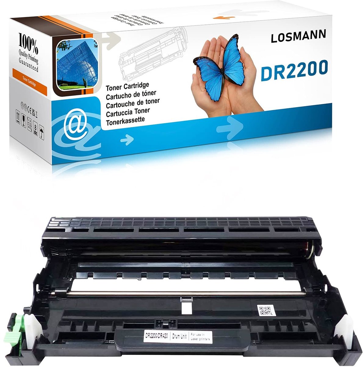 Omgoods - Compatibele Drumeenheid voor Brother Printers, Zwart