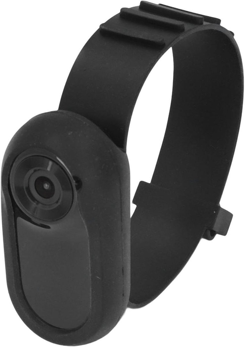 Huisdier Halsband Camera - Hondencamera Kattenband - Huisdiergedrag Observeren - 160 Graden Groothoek - 32 GB Geheugenkaart - Zwart