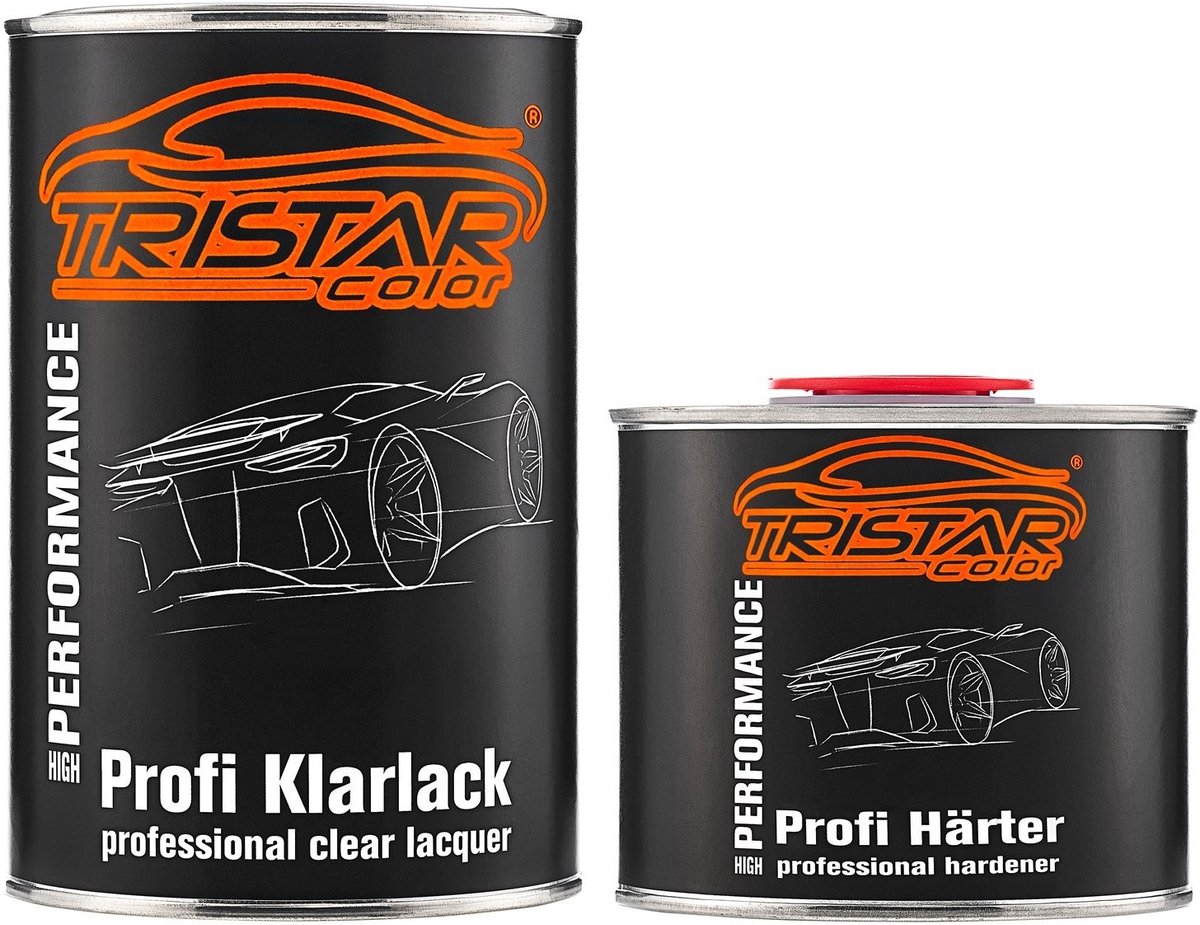 Omgoods - 1.5 L 2K Clear Coat Car Paint High Gloss HS met Hardener