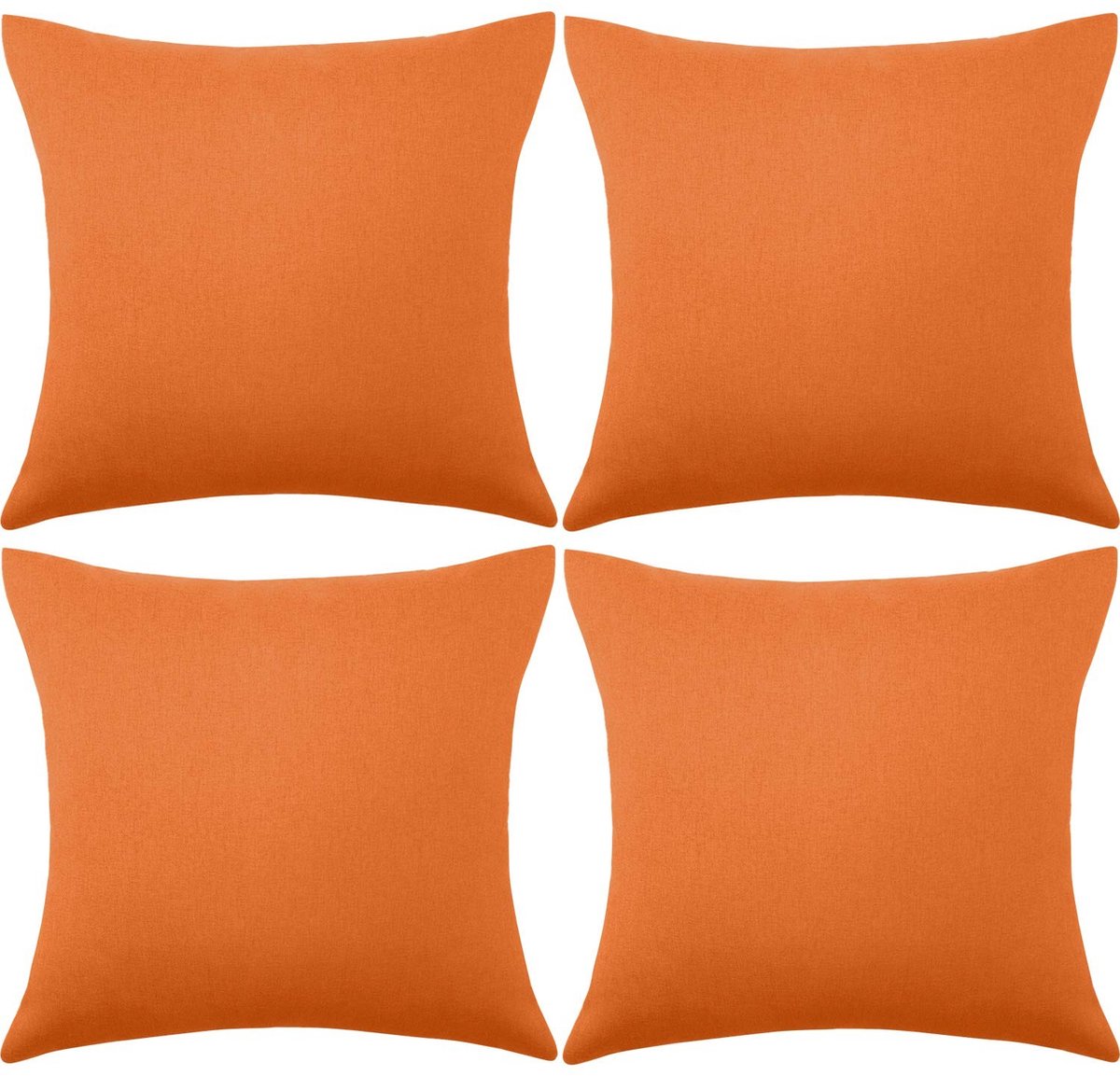 Omgoods - Set van 4 Waterdichte Kussenhoezen 45x45 cm voor Buiten