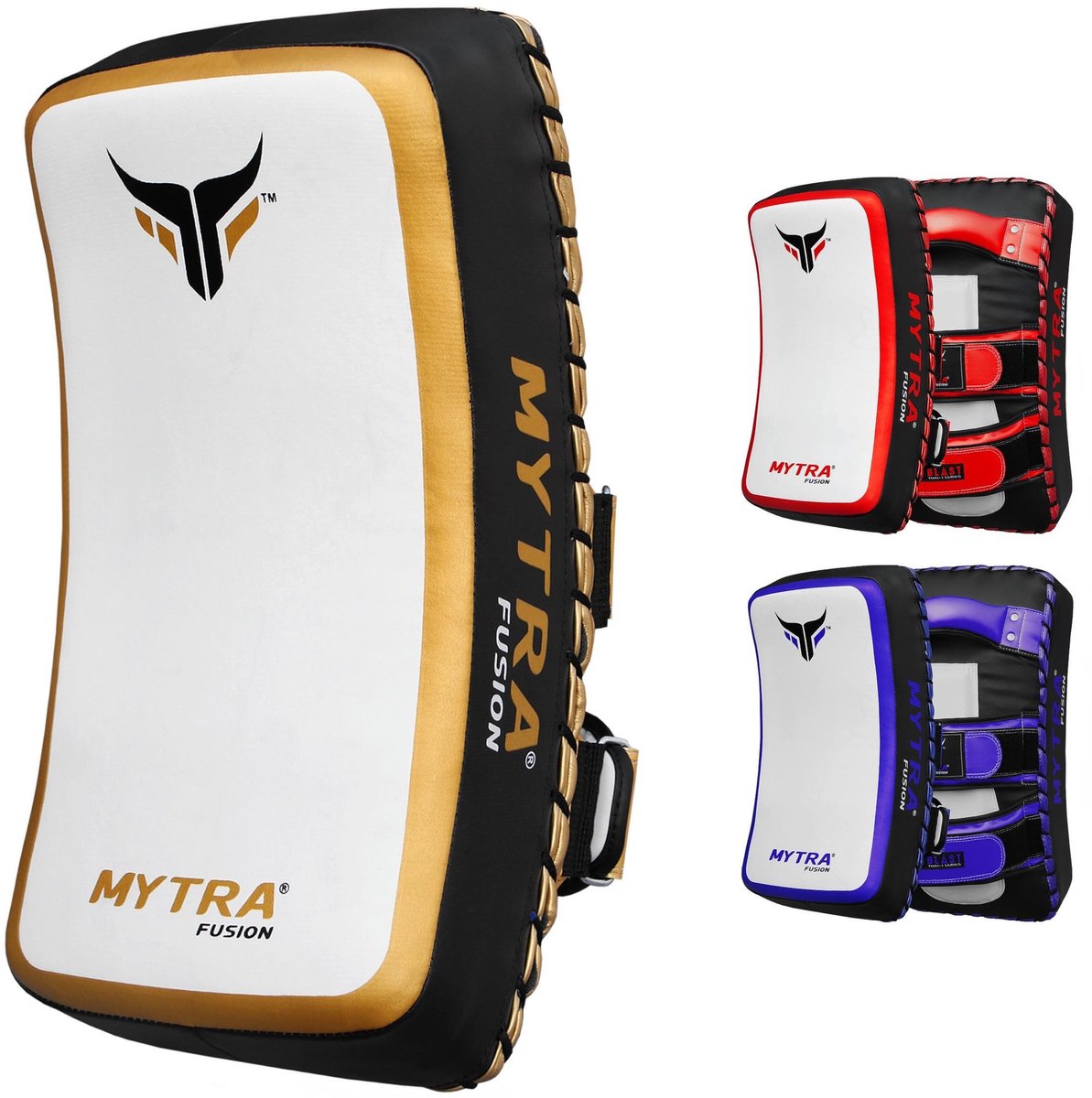 Omgoods - Muay Thai Pads Curved - Trainingspads voor Boksen, Kickboksen en vechtsporten