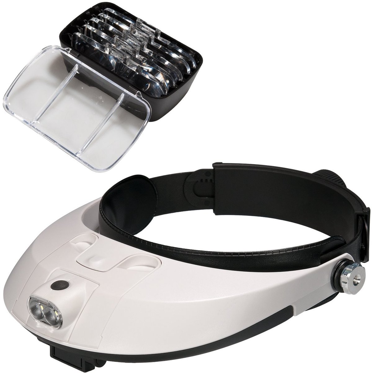 Omgoods - Vergrootglas Headset met LED-lamplicht