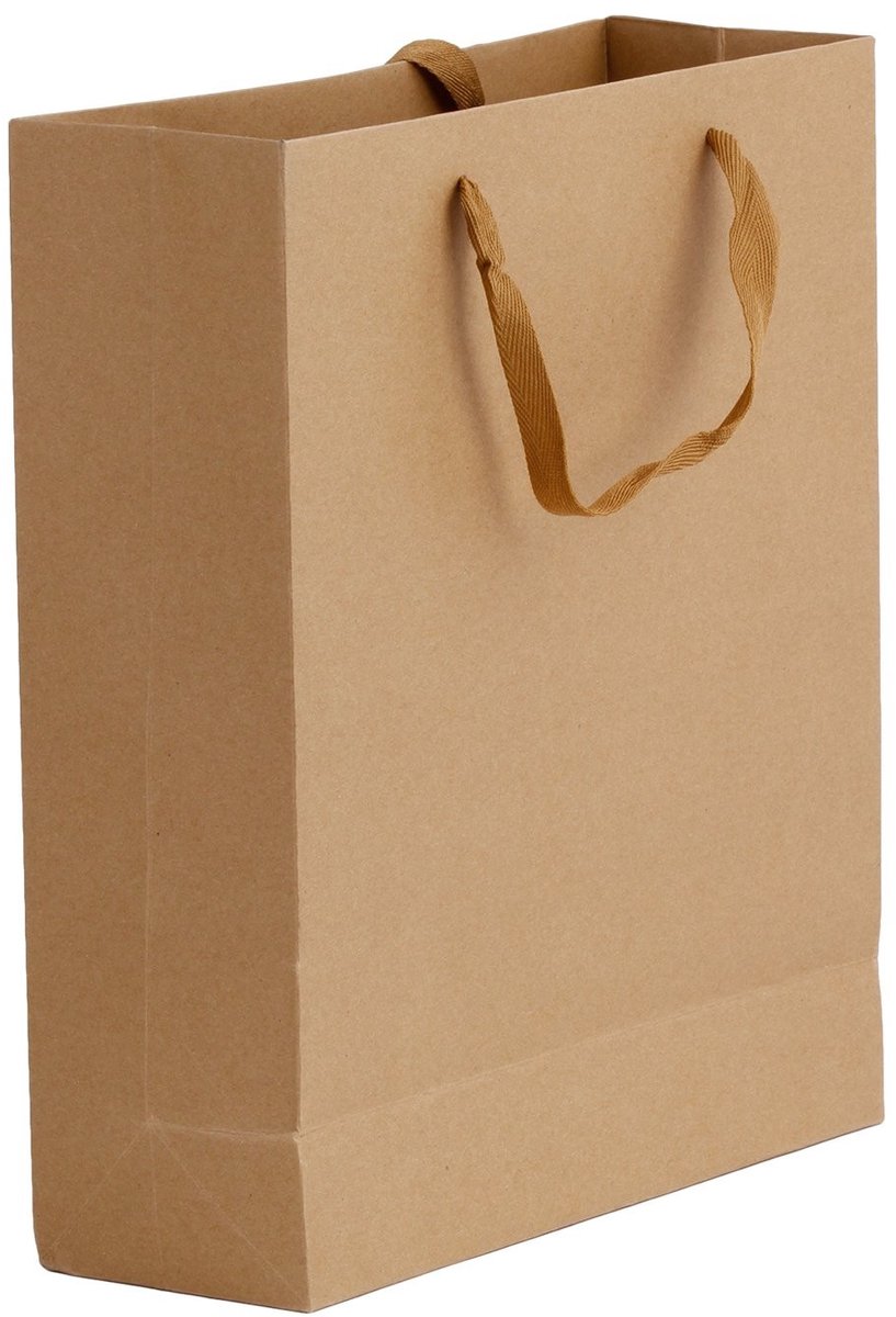 Omgoods - Set van 10 Dikke Papieren Cadeauzakken met Handvat