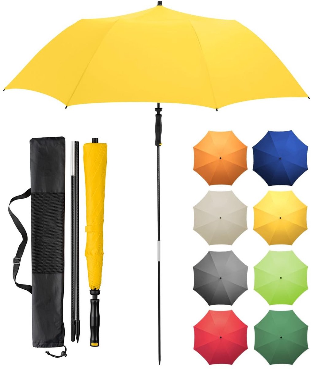 Omgoods - Travel Umbrella met UV-Bescherming en Ruimtebesparend Ontwerp