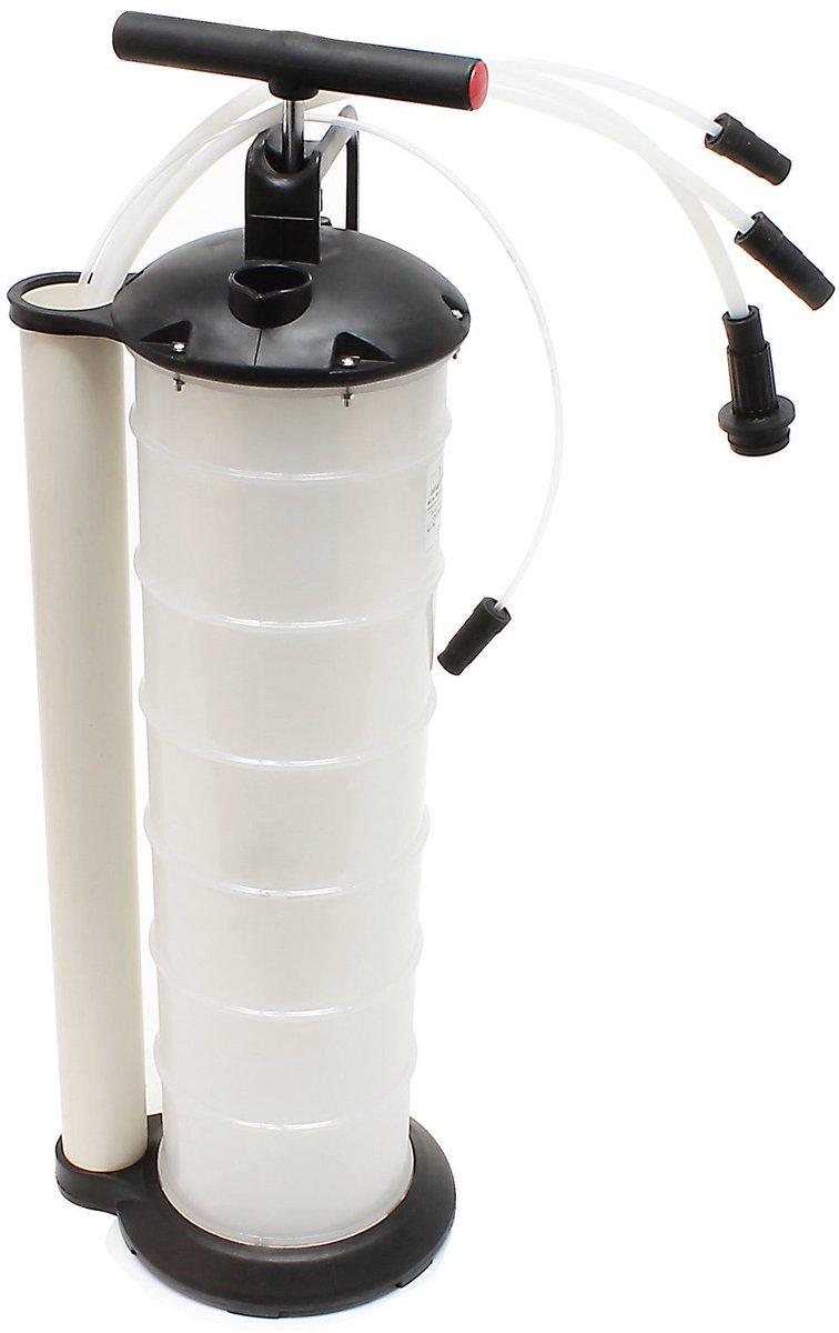 Omgoods - Handmatige Oliezuigpomp - Universele Vloeistofpomp van 7 Liter met Slangen