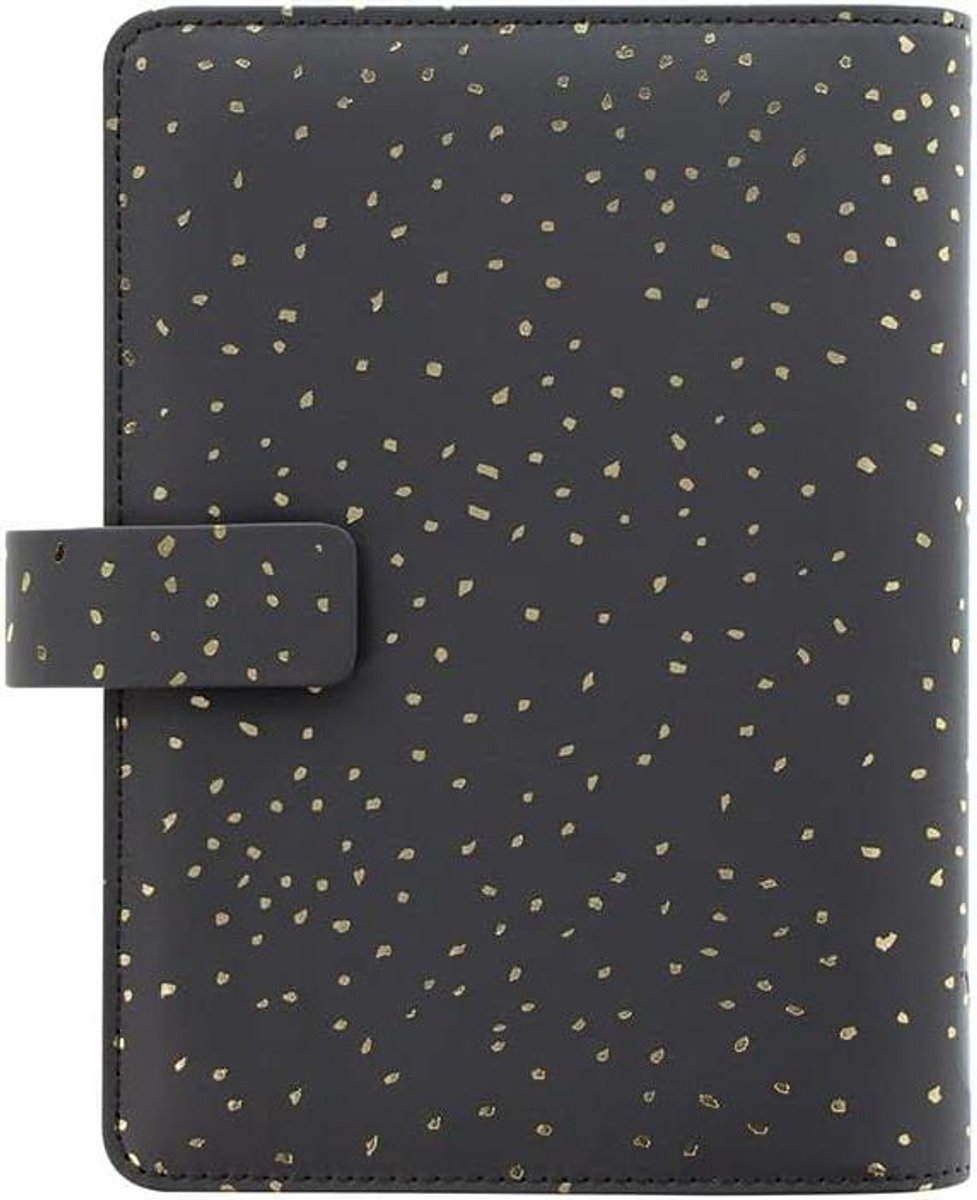 Persoonlijke Organizer - Agenda Houder - Dagelijkse Planning - Zachte Polyurethaan - 95mm x 171mm - Houtskool