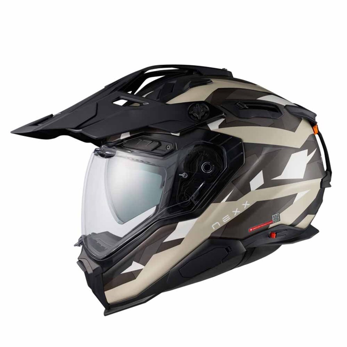 Nexx X.WED3 Trailmania Licht Zand Mat Adventure Helm - Helm