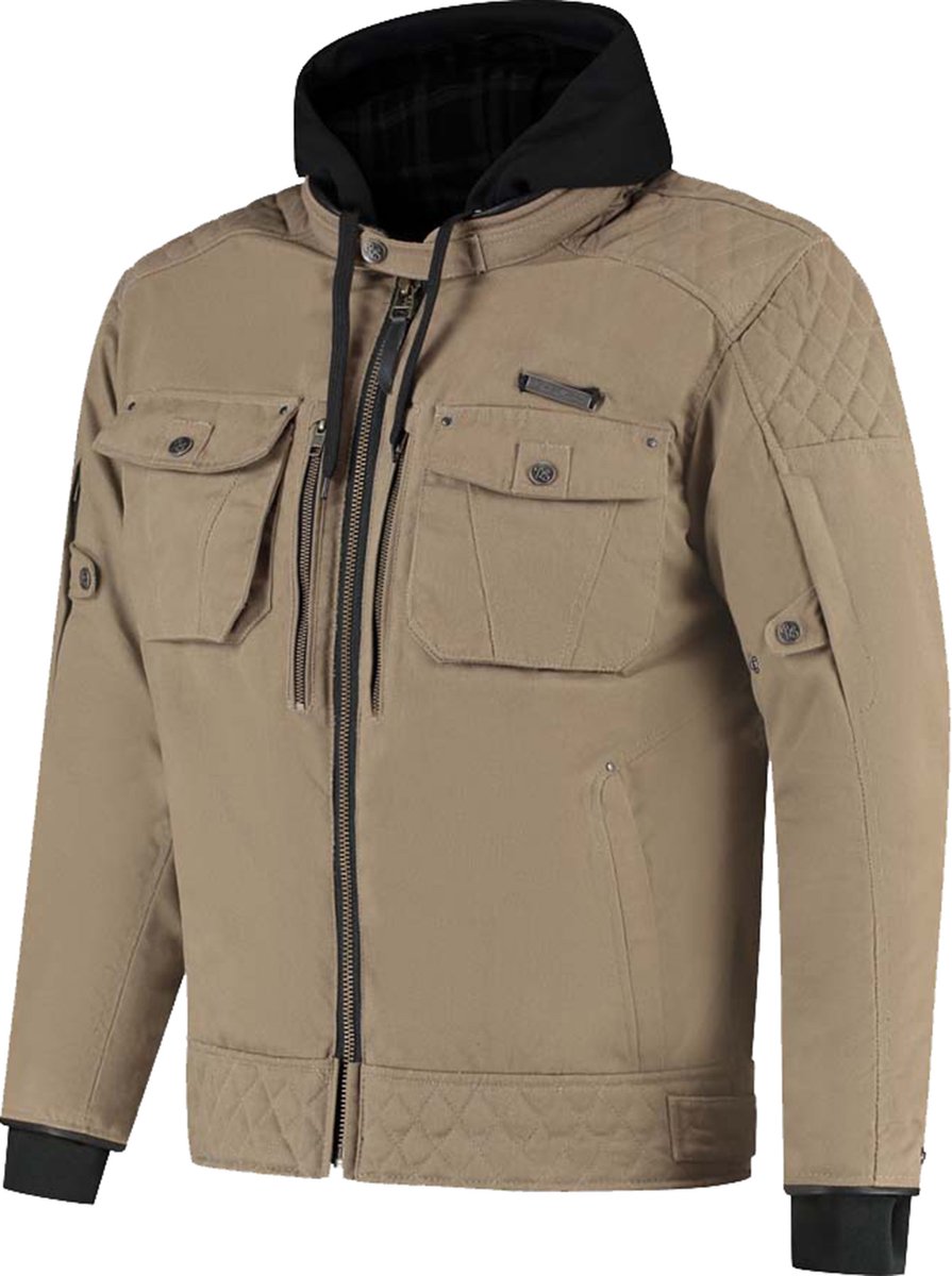 Rusty Stitches Glenn Motorfiets textiel jas -