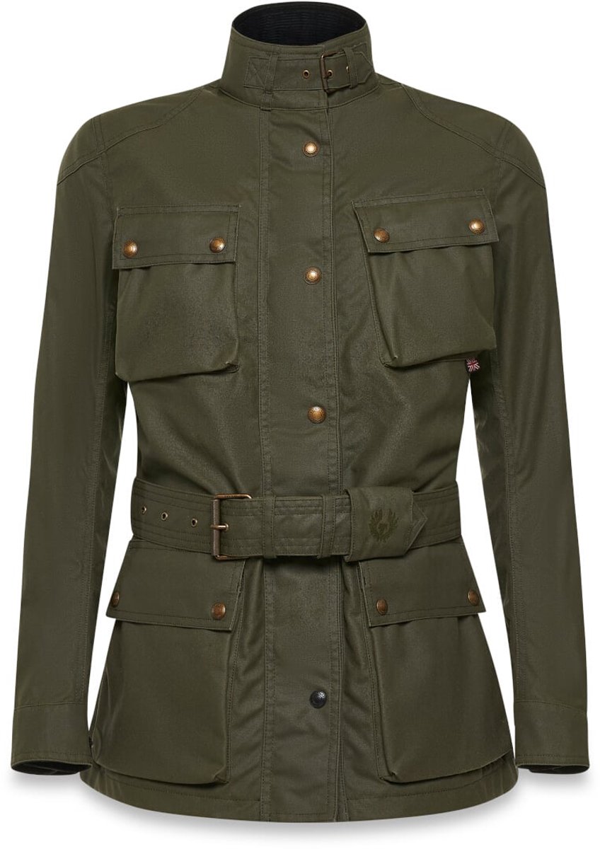 Belstaff Trialmaster Dames Motorfiets Gewaxte Jas -