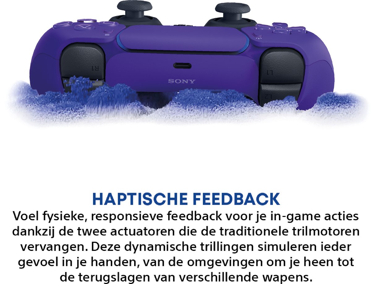 Sony PS5 DualSense Draadloze Controller - Galactic Purple – foto 2