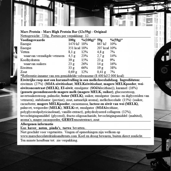 Mars Hi Protein Bar 12repen Original van Mars — afbeelding 2