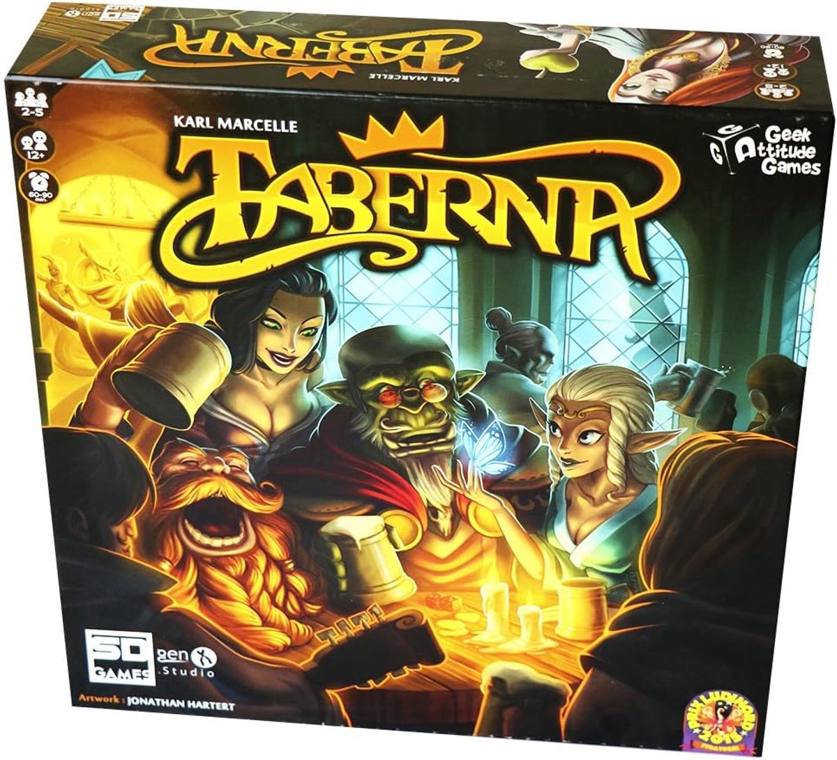 SnelShoppen - Bordspel Tavern - Strategisch en Tactisch Spel, Voor 2-4 Spelers, Perfect voor Feestjes en Gezellige Avonden, Geschikt voor Kinderen en