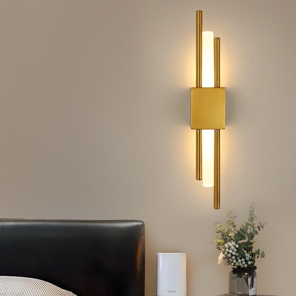 Riserva LED Wandlamp Goud Modern Minimalistisch Vormvrij 10W 1125lm 3000K Warm Wit 220V Inclusief LED voor Trap, Gang, Balkon en Zolder