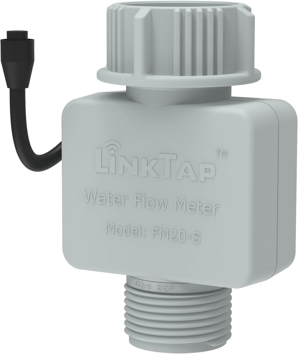 LinkTap Micro Flowmeter - Voor G2S besproeiingscomputer - Meet waterverbruik - Optimaliseer je irrigatie - ShopVlot