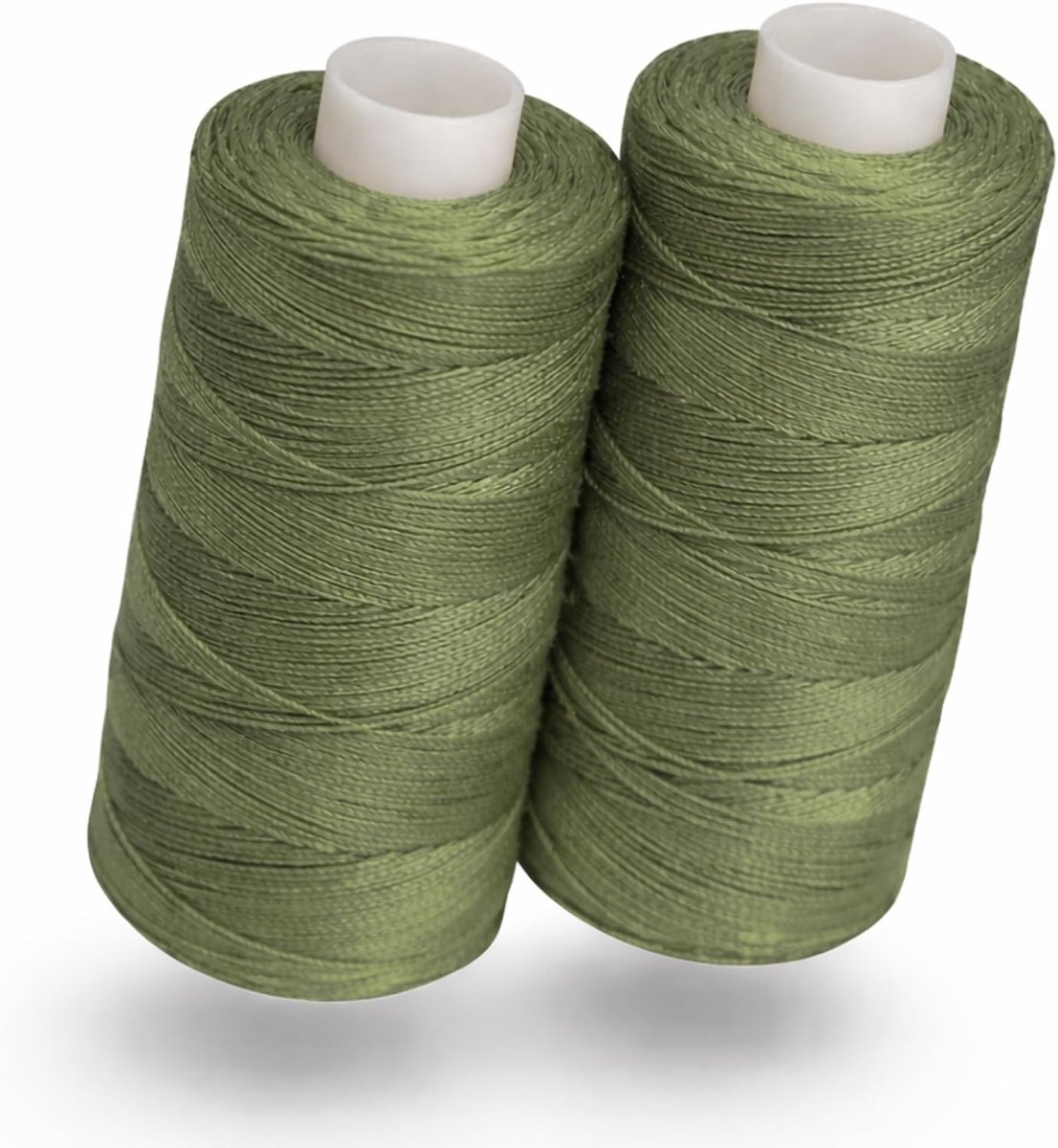Jeansgaren voor naaimachine 2 x 150 m - extra sterk nr. 36 (kaki) - Oeko-Tex - ideaal voor jeansreparatie - ShopVlot