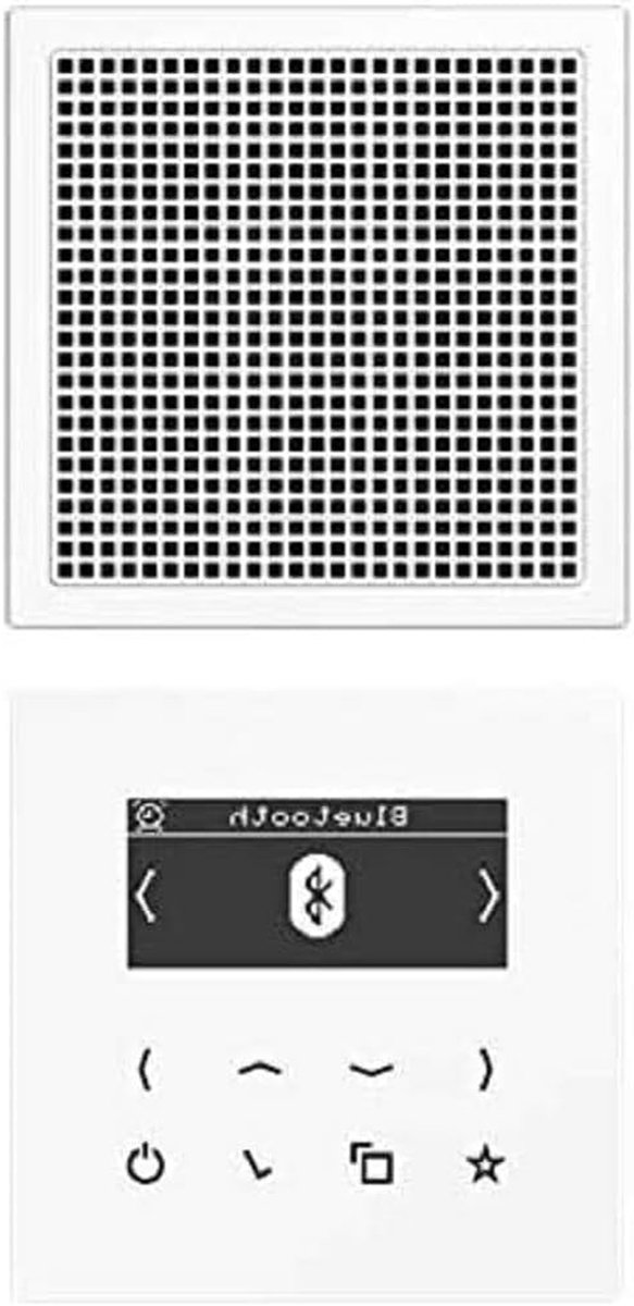 Smart Radio DAB Bluetooth - Digitale Radio Set - Muziek Luisteren - Met Zwart Display - Mono-S L Speaker