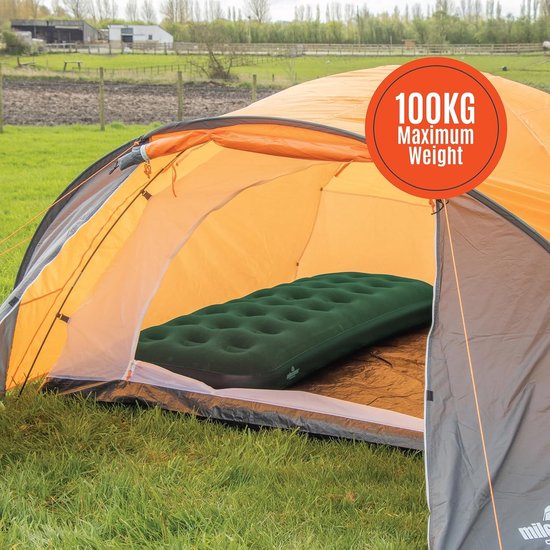 Comfortabel Eenpersoons Luchtbed met Snelle Opblaas- en Leegloopfunctie - Ideaal voor Kamperen en Logeerpartijen van Comfortabel. — afbeelding 5