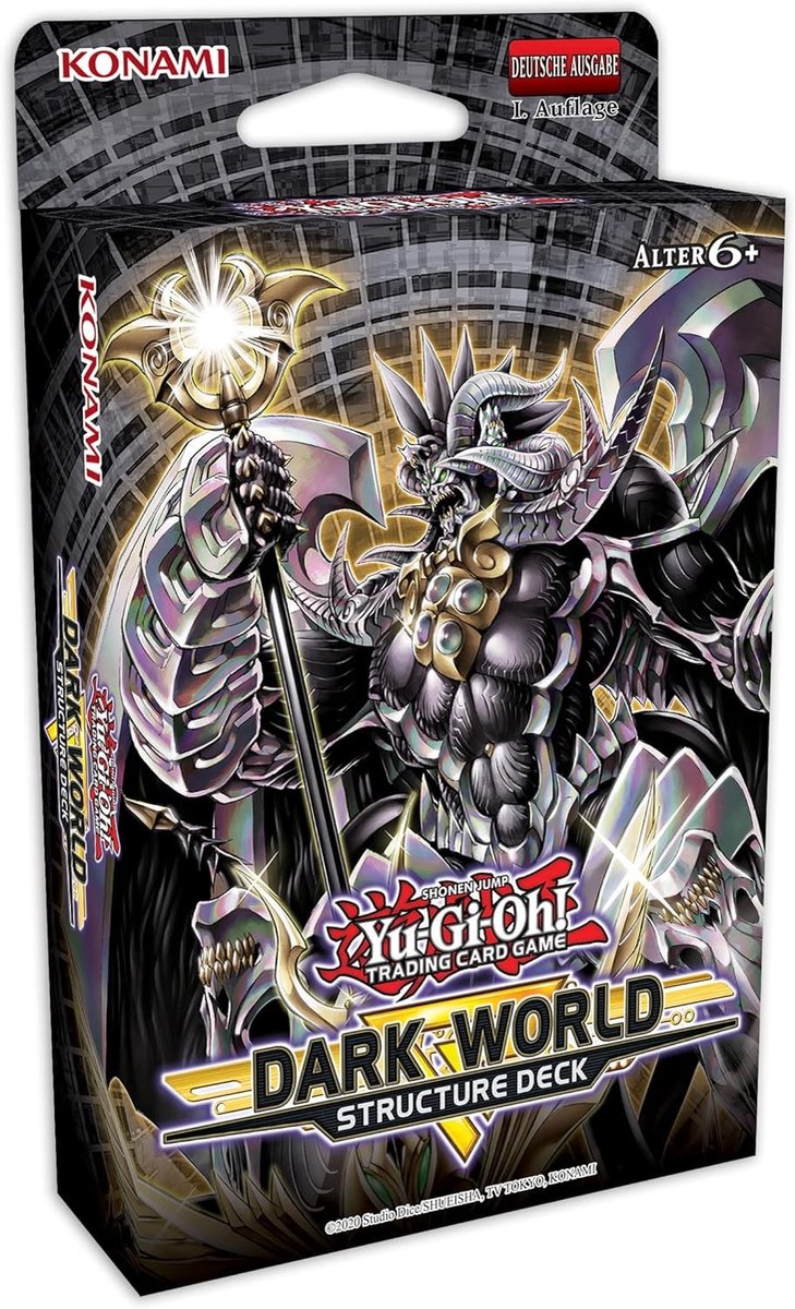 Strategische Kaartset - Duits - Dark World - Eerste Editie - Met Kaartbeschermer