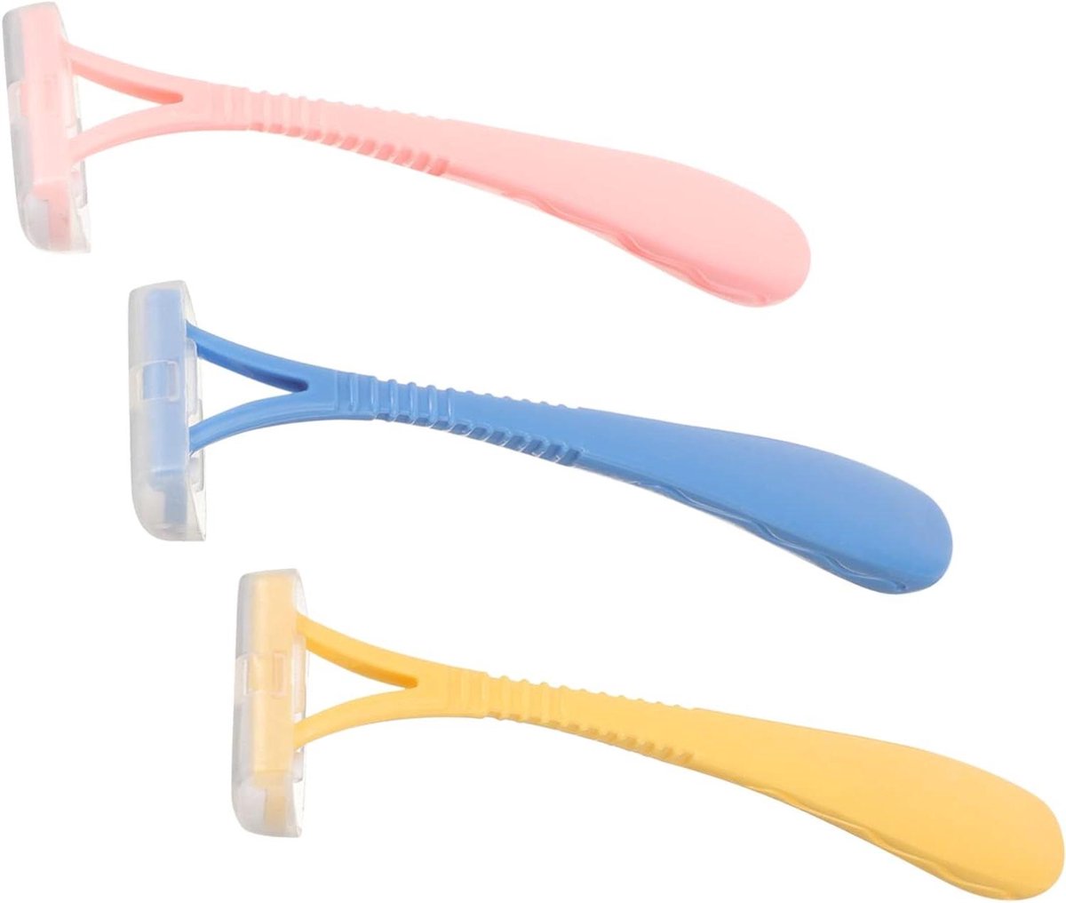 Draagbare Haartrimmers - Scheermesjes Vrouwen - Gladde Huid - Roestvrij Staal - 10 cm - Diverse Kleuren