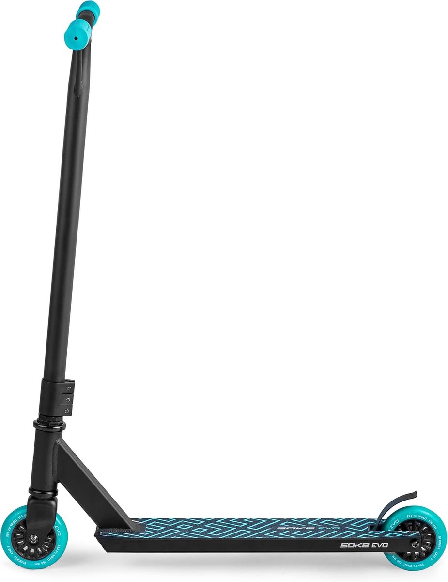 SnelShoppen - Stunt Scooter EVO Kick Scooter met ABEC 9 kogellagers voor Volwassenen en Kinderen - 50 cm Breed 360° Stuur - Duurzaam en Stabiel - Perf
