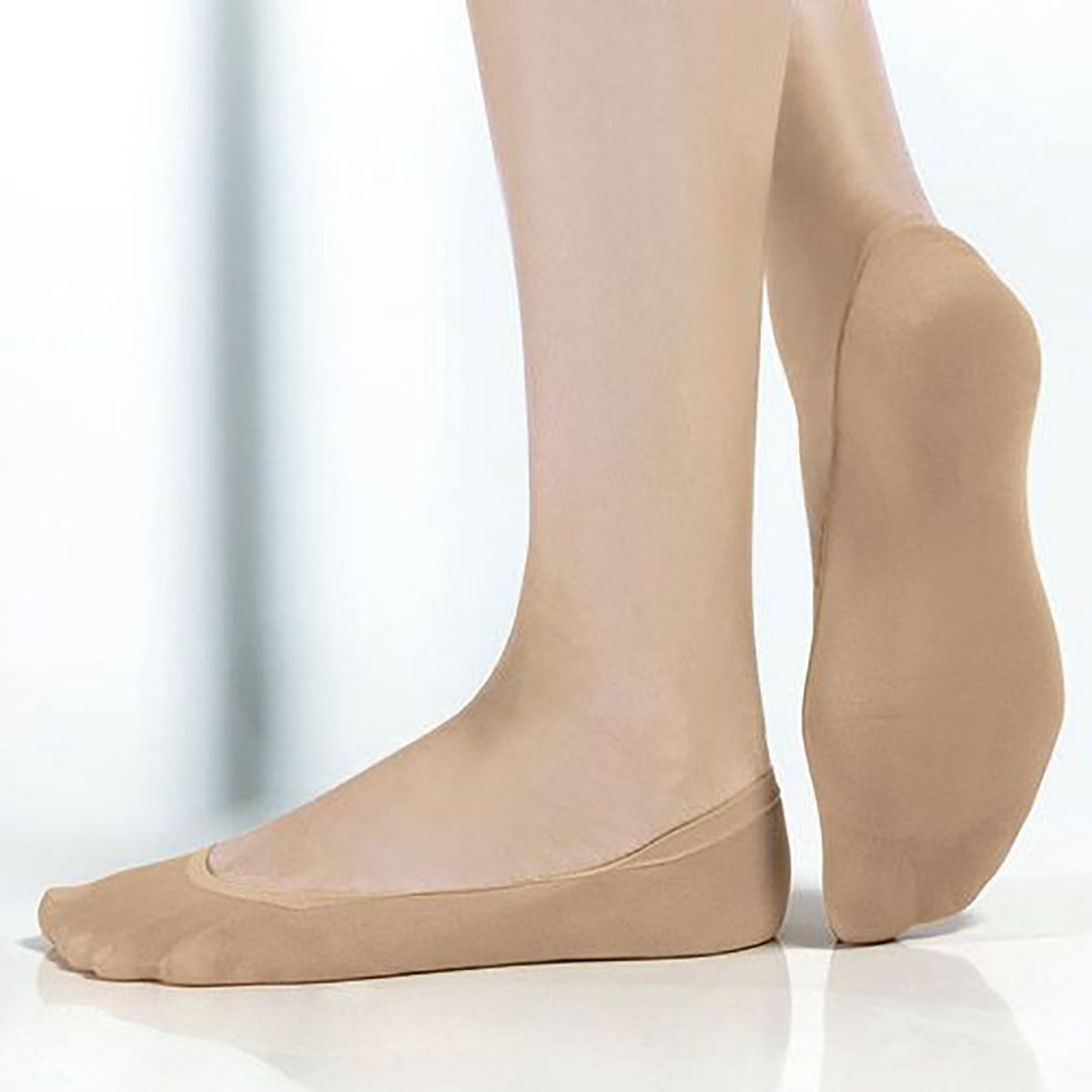 Janira voetje perfect katoen 2 paar 10536 beige beige-35-37