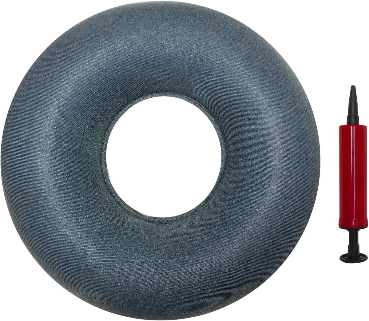 Zitkussen voor aambeien, Ringkussen voor verlichting van het stuitbeen, Donutvormig kussen voor comfortabel zitten in auto, kantoor of rolstoel