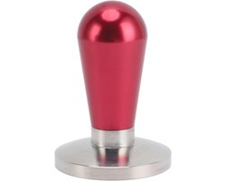Koffie Tamper - Espresso Perser - Espresso Bereiden - Roestvrij Staal - 58 mm - Zilver