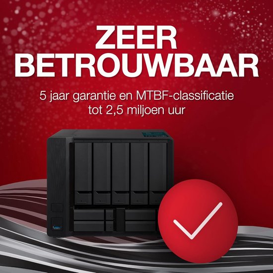 Interne Harde Schijf - HDD Opslag NAS Schijf - Data Opslag - CMR Technologie - 8TB - Zilver — afbeelding 2