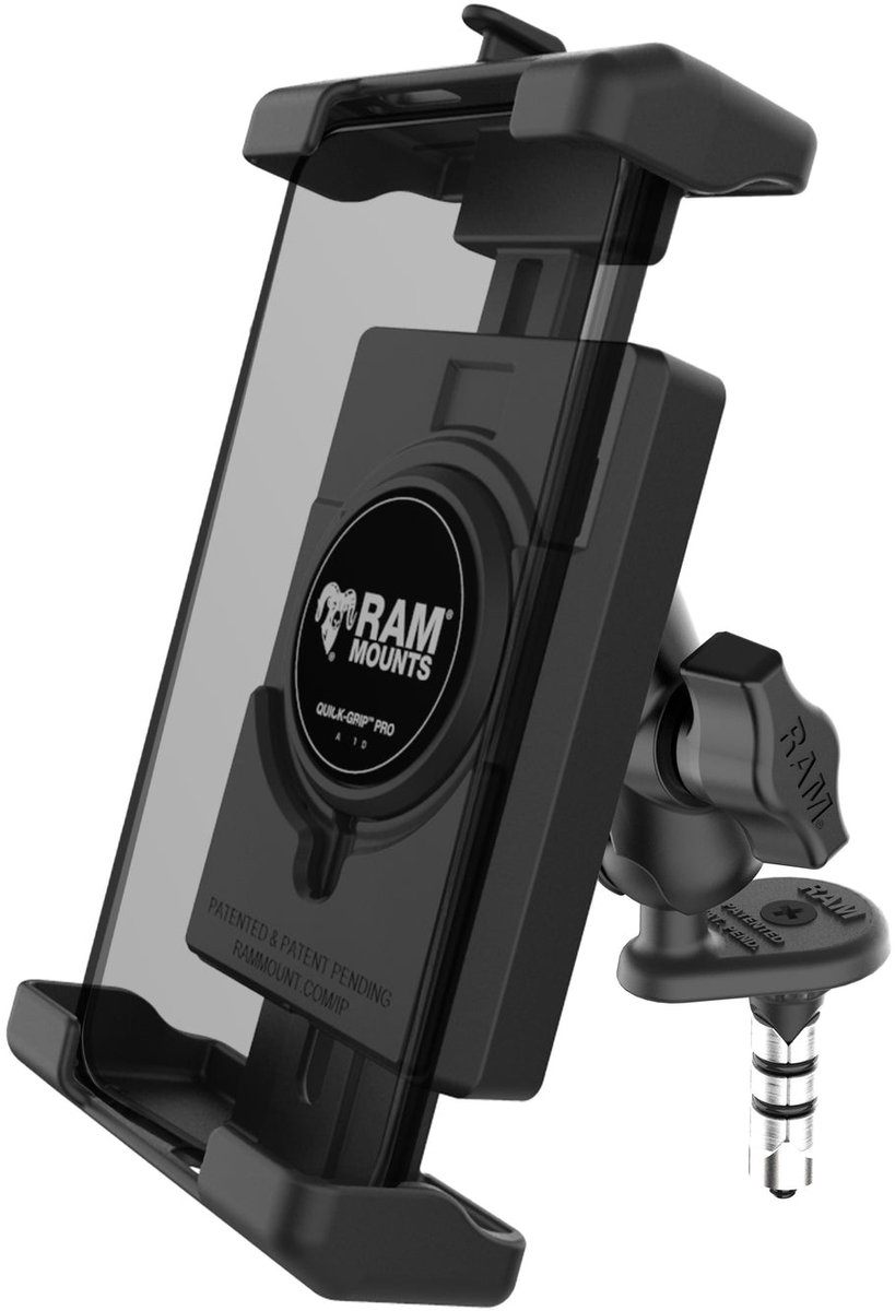 Quick-Grip Pro XL-telefoonhouder met balhoofdpen-bevestiging