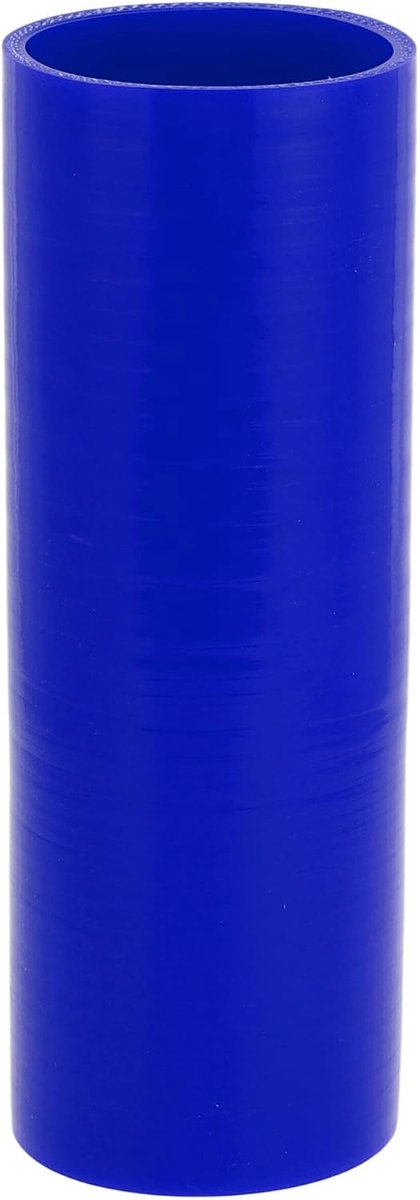 SnelShoppen - Silicone Slang Koppeling 65mm ID 200mm Lengte 0° 3-Laags 4mm Dikte Blauwe Koelslang voor Auto Turbo Intercooler
