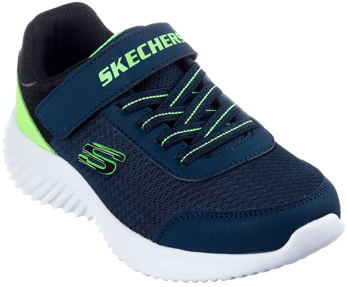Skechers Bounder Trekzic Schoenen Zonder Veters Blauw EU 28 1/2 Jongen