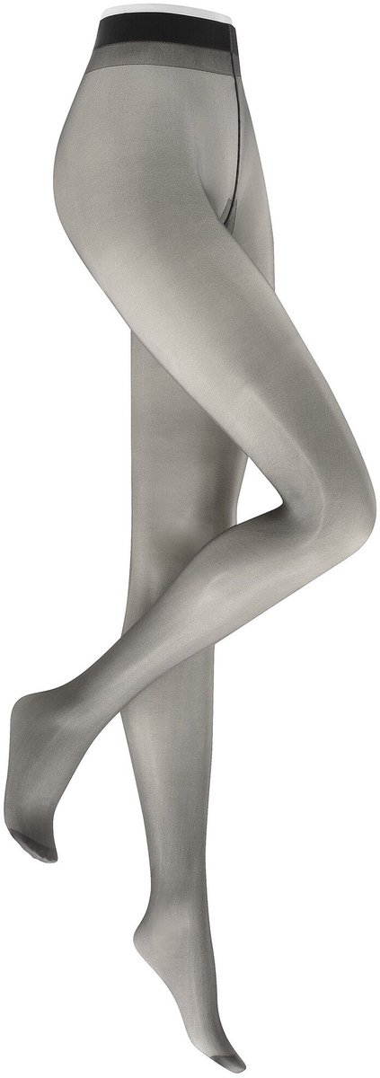 Kunert Satin Look 20 Panty - Anthrazit - Maat 42-44