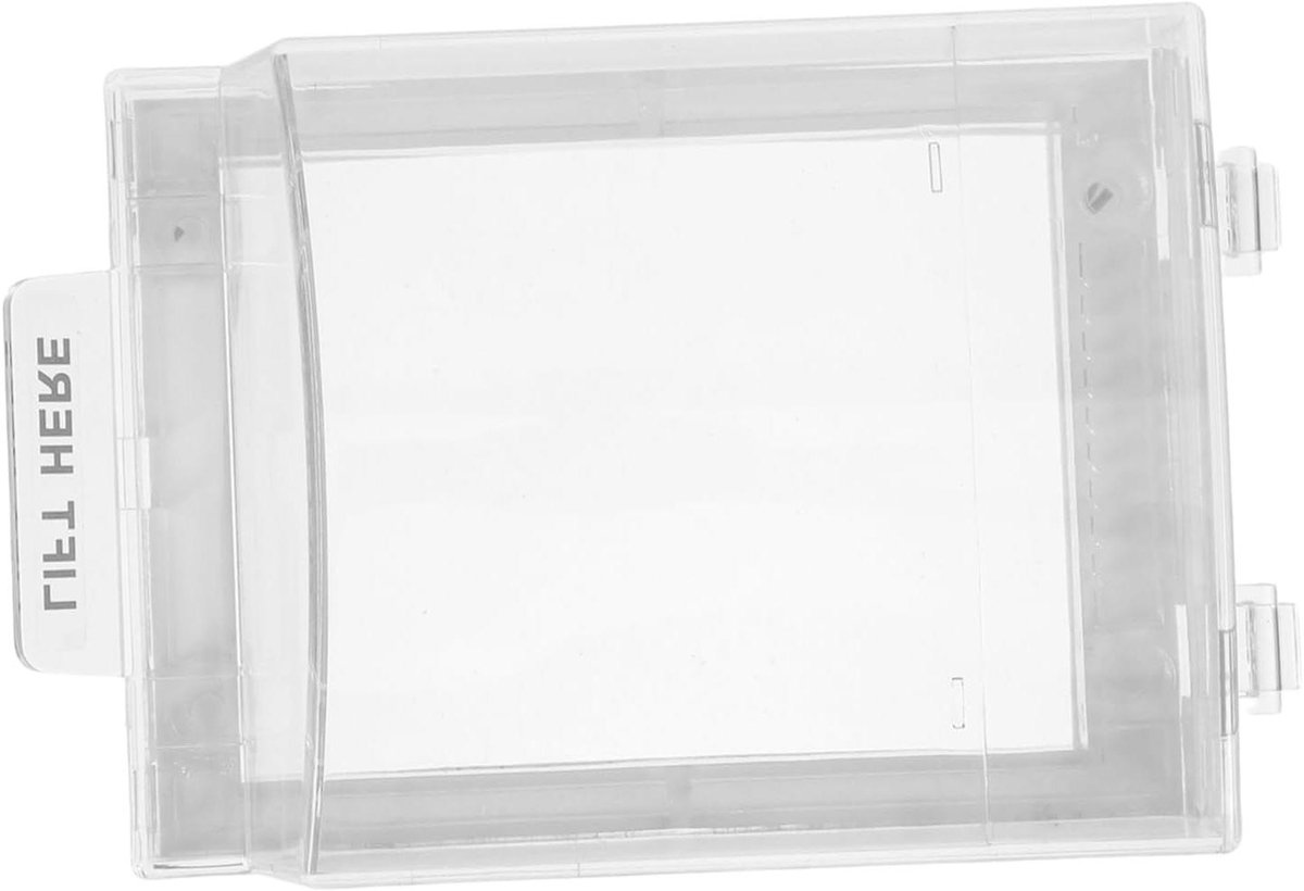 Noodknop Beveiliging - Alarmknop Afdekking - Brandveiligheid Bewaken - Volledige Dekking - 21.5 cm - Transparant