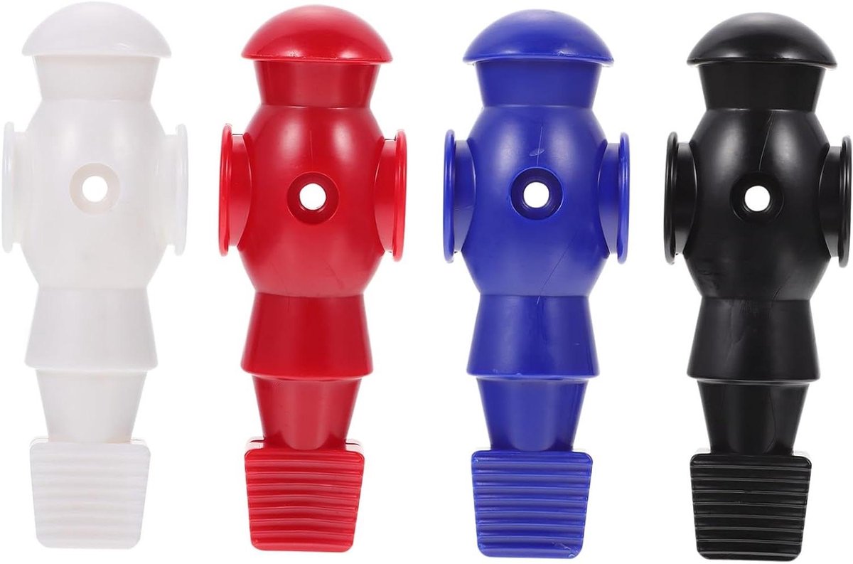 Voetbal Speelfiguren - Tafelvoetbal Poppetjes - Tafelvoetbal Spelen - Duurzame Harsconstructie - 10.5 cm - Diverse kleuren