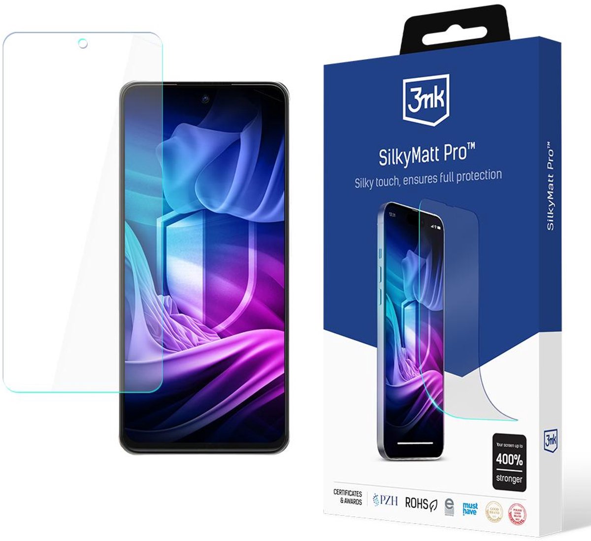 3Mk Gehard Glas Voor Infinix Smart 8 Plus Met Schermbescherming Zijdemat Pro