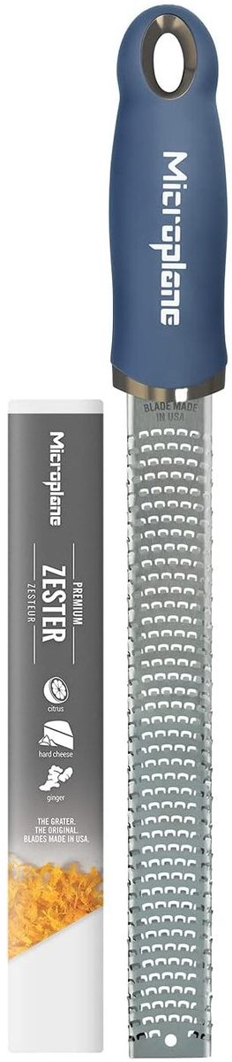 Microplane Rasp Premium Classic - Fijn - Denim Blue