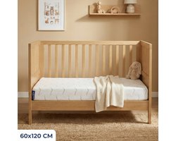Best Life Baby Matras 60x120 - Ledikant Babymatras - Matras Babybedje - Kindermatras
